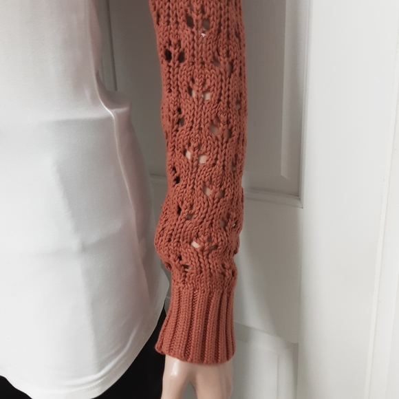 525 America Pointelle Shrug Small - Picture 10 of 16